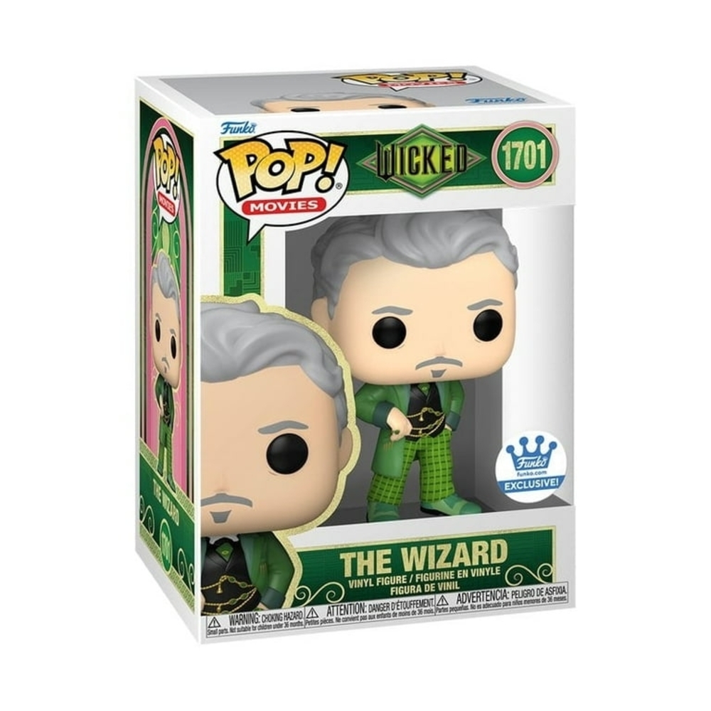 Funko Pop The Wizard in Green and Black